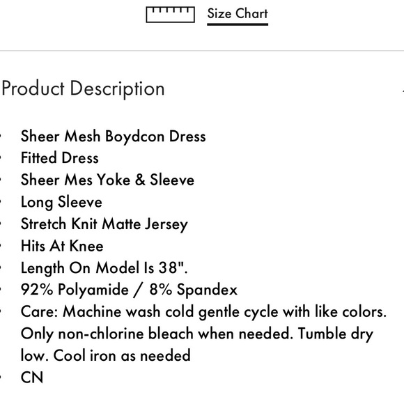 Eloquii Black Mesh Turtleneck Dress - Picture 9 of 9